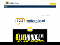 123motorolie.nl Webseite Vorschau