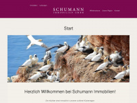schumann-immobilien.eu Webseite Vorschau