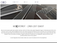 klangkoerper.net Webseite Vorschau