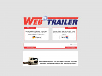 web-trailer.nl Webseite Vorschau