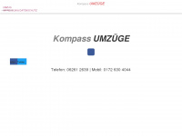 kompass-umzuege-mosbach.de Webseite Vorschau