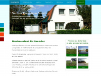 nordsee-ferienhaus-varel.de Webseite Vorschau