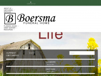 boersmafuneralhome.com Webseite Vorschau