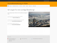 bestattung-koeln.info Webseite Vorschau