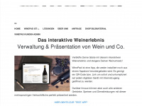 winepad.at Webseite Vorschau