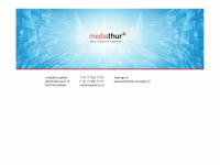 mediathur.ch Webseite Vorschau
