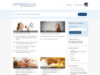 lexwiki.ch Webseite Vorschau