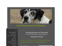 hundephysiotherapie-bluemchen.de Webseite Vorschau