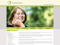 biologische-hormontherapie.de Webseite Vorschau