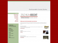 zischka-recht.de Webseite Vorschau