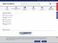 multi-com.eu Webseite Vorschau