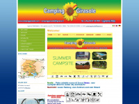 campinggirasole.com Webseite Vorschau