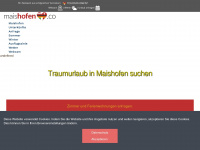 maishofen.co Webseite Vorschau