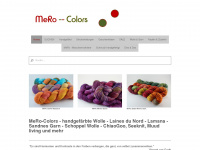 mero-colors.de Webseite Vorschau