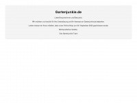 gartenjunkie.de Webseite Vorschau