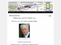 glaesergm.wordpress.com Webseite Vorschau