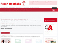 rosen-apotheke-hainichen.de Webseite Vorschau