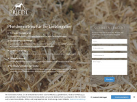 pferdeeinstreu-kaufen.com Webseite Vorschau