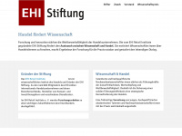 ehi-stiftung.org Webseite Vorschau