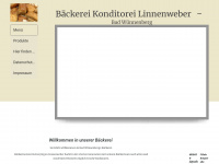 baeckerei-linnenweber.de Webseite Vorschau