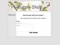 hyaluron-shop.de Webseite Vorschau