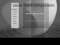 cecilemarti.ch Webseite Vorschau