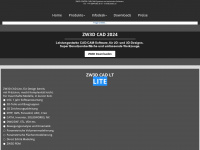 zcad.ch Webseite Vorschau