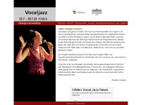 vocaljazz-hilden.com Webseite Vorschau