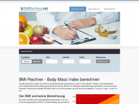 bmirechner.net Webseite Vorschau