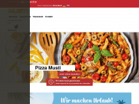 pizza-musti.de Webseite Vorschau
