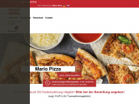 mario-pizza.de Webseite Vorschau