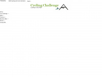 cycling-challenge.com Webseite Vorschau