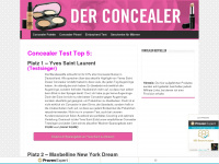 concealer-test.bernaunet.eu Webseite Vorschau