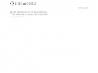 slide-and-scroll.de Webseite Vorschau