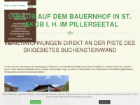bauernhof-stjakob.com Webseite Vorschau