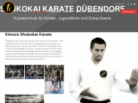 duebendorf-karate.ch Webseite Vorschau