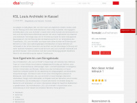 architekt-kassel.com Webseite Vorschau