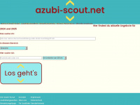 azubi-scout.net Webseite Vorschau