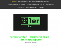 w4taxi.at Webseite Vorschau
