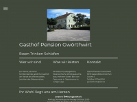 gwoerthwirt.jimdo.com Webseite Vorschau