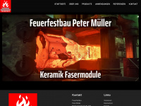 keramik-fasermodule.de Webseite Vorschau