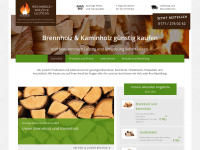 brennholzservice-leipzig.de Webseite Vorschau