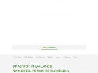 spagyrikinbalance.com Webseite Vorschau