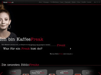 bibliofreak.ch Webseite Vorschau