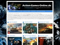 action-games-online.de Webseite Vorschau