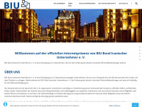 biu-online.com Webseite Vorschau