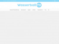 wasserball.tv Webseite Vorschau