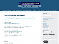 socialnetworkworldwide.wordpress.com Webseite Vorschau