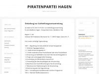 piratenhagen.org Webseite Vorschau
