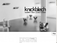 knickblech.de Webseite Vorschau